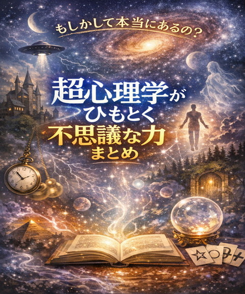 もしかして本当にあるの？超心理学がひもとく不思議な力まとめ
