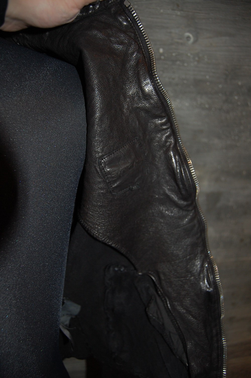 イタリアンバッファロー製品染め/シングルライダース : ISAMU KATAYAMA