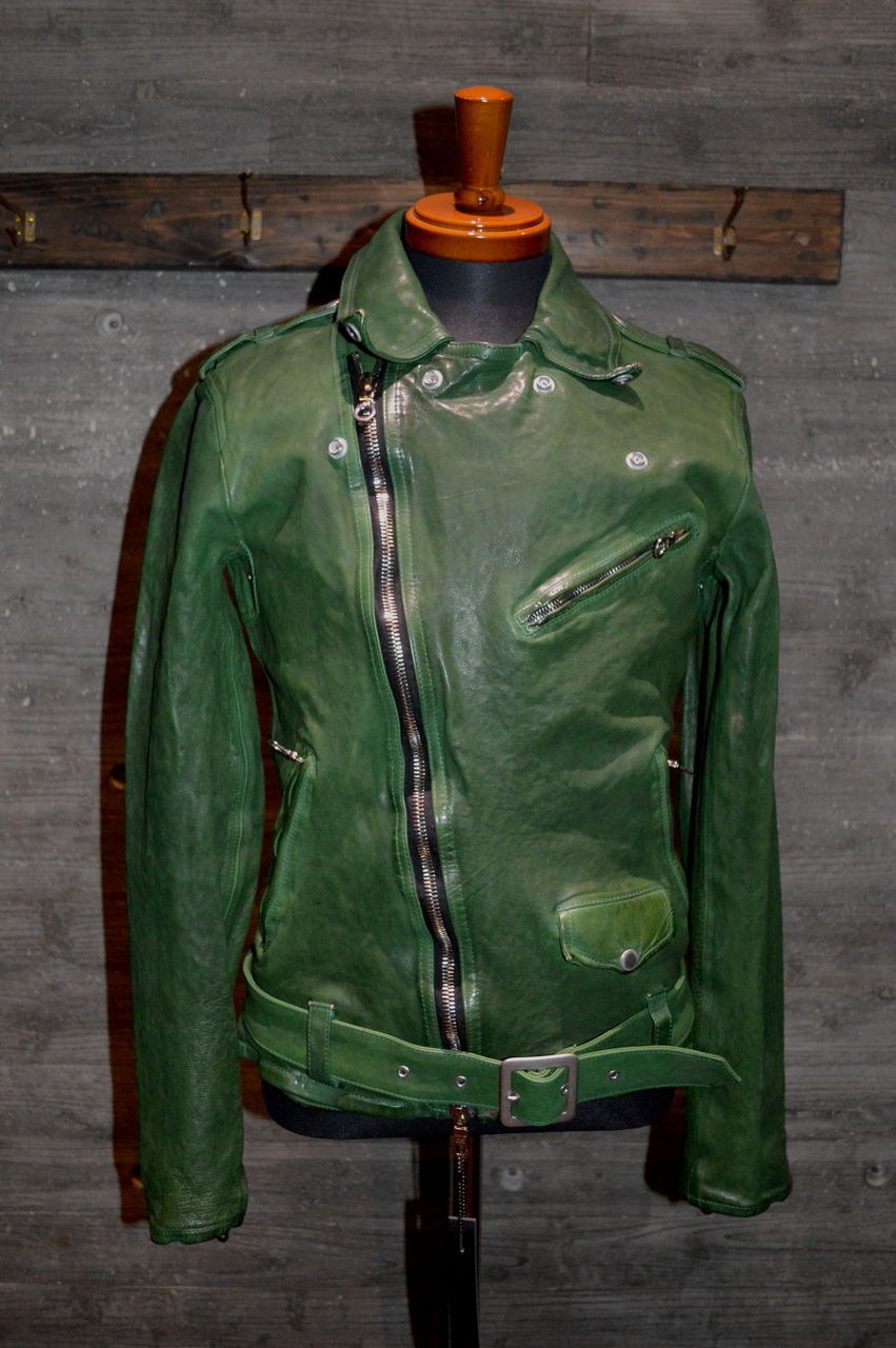 ISAMU KATAYAMA BACKLASH - ジャパンカーフタンニン 製品染め ダブル