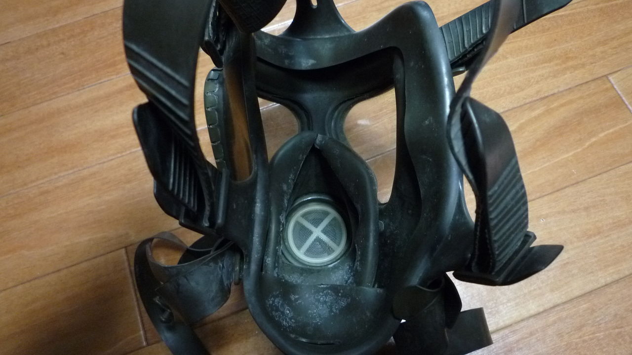 ガスマスク　1976 AUEP 　軍隊　FE55型 ガスマスク 1976 AUEP 軍隊 FE55型 Yahoo!オークション - 実物