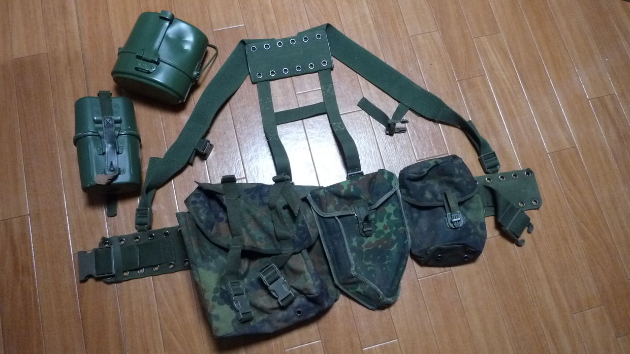ドイツ連邦軍5点セット？Koppeltragesystem？ : サバゲーマーの