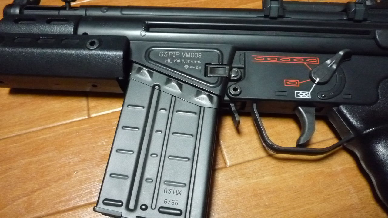 G3 PIP VM009 モデルガン 3個マガジン付き 東京マルイ G3 芳ばしく SAS