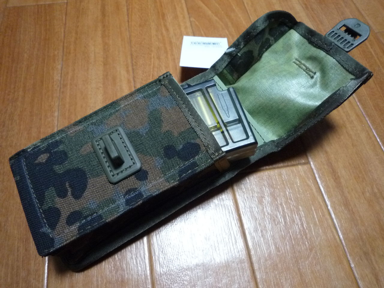 ドイツ連邦軍G36 マガジンポーチ ユーティリティポーチ おまけ付き ドイツ連邦軍 G36ダブルマガジンポーチ【システム95ベルト対応