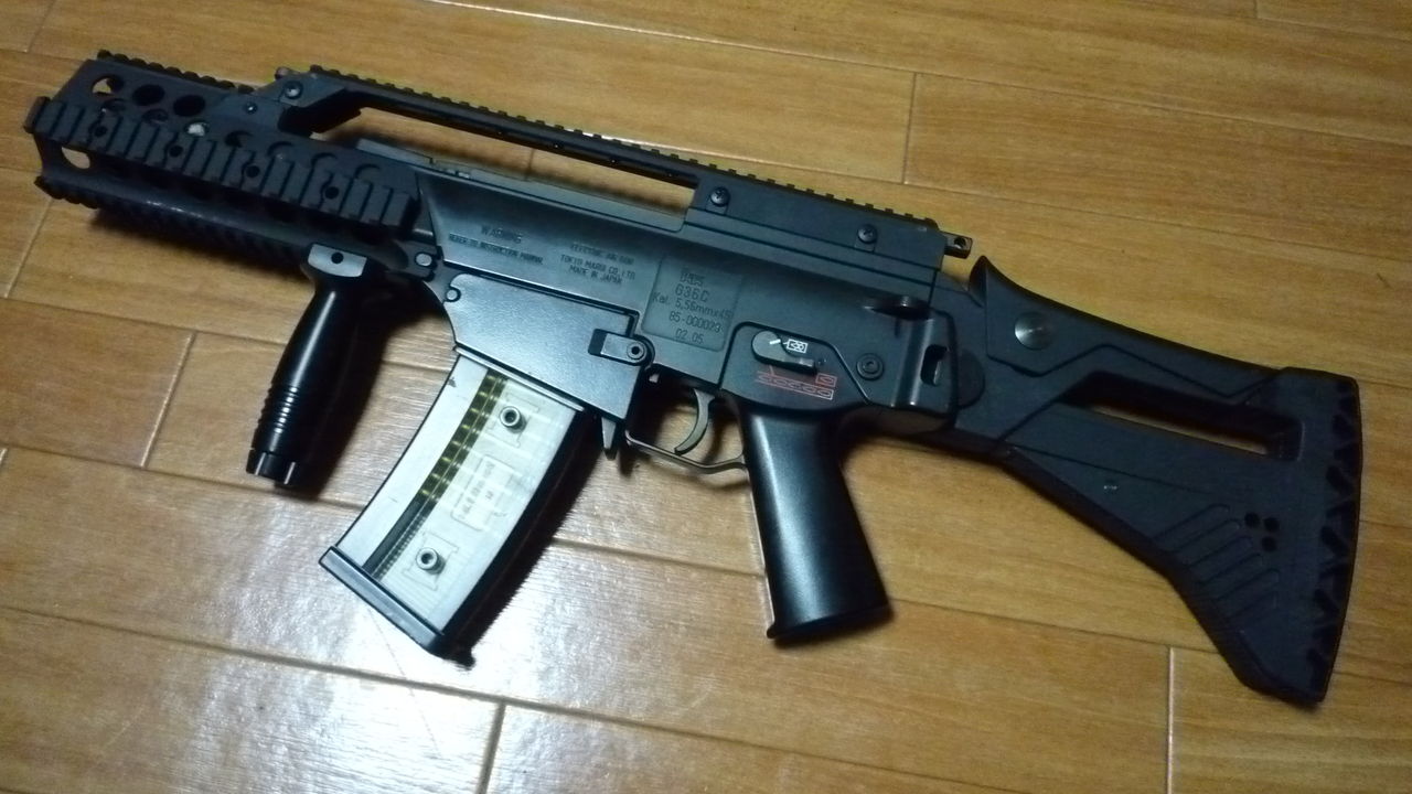 G36 マルイ ⁄ Jing Gong ⁄ ARES電動ガン用WE IdZ 未来の歩兵ストック