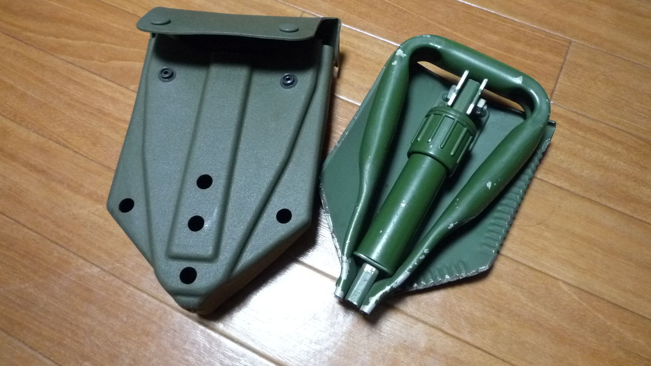 人気満点 ドイツ連邦軍で使われているらしい折り畳みシャベルを買ってみた 個人装備