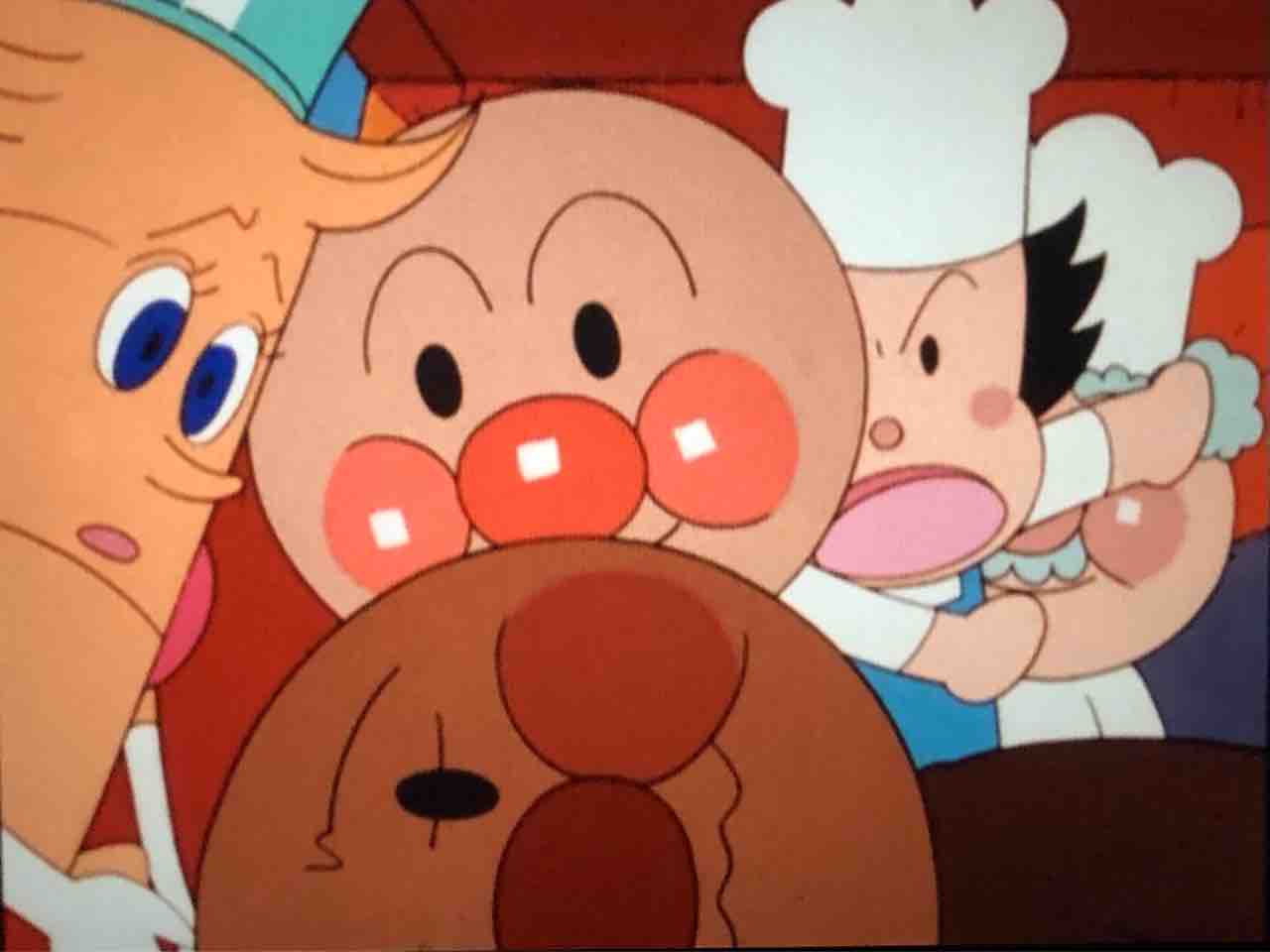 アンパンマンと空飛ぶSLマン きゅんたのアンパンマンブログ