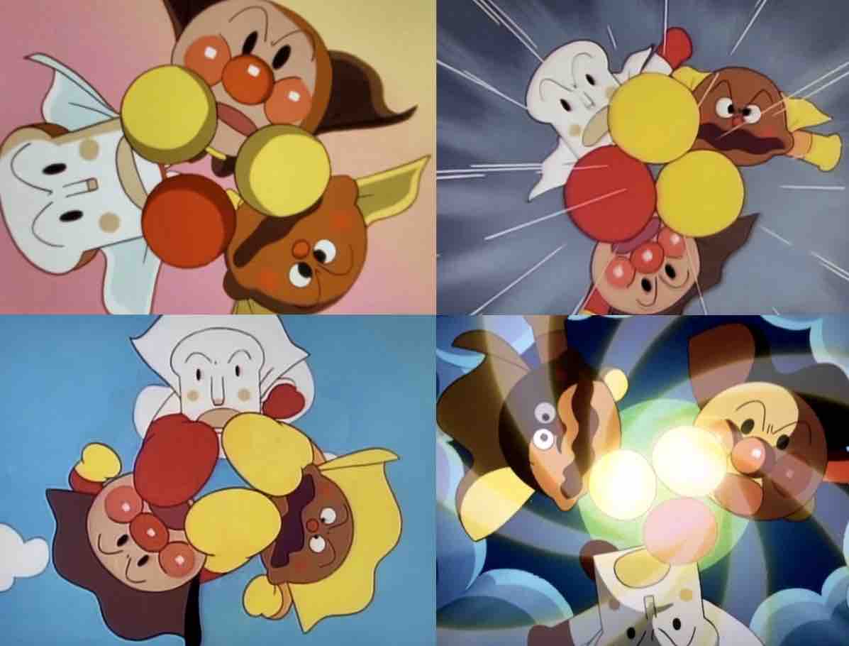 アンパンマン メロンパンナちゃん ジャムおじさん チーズ しょく