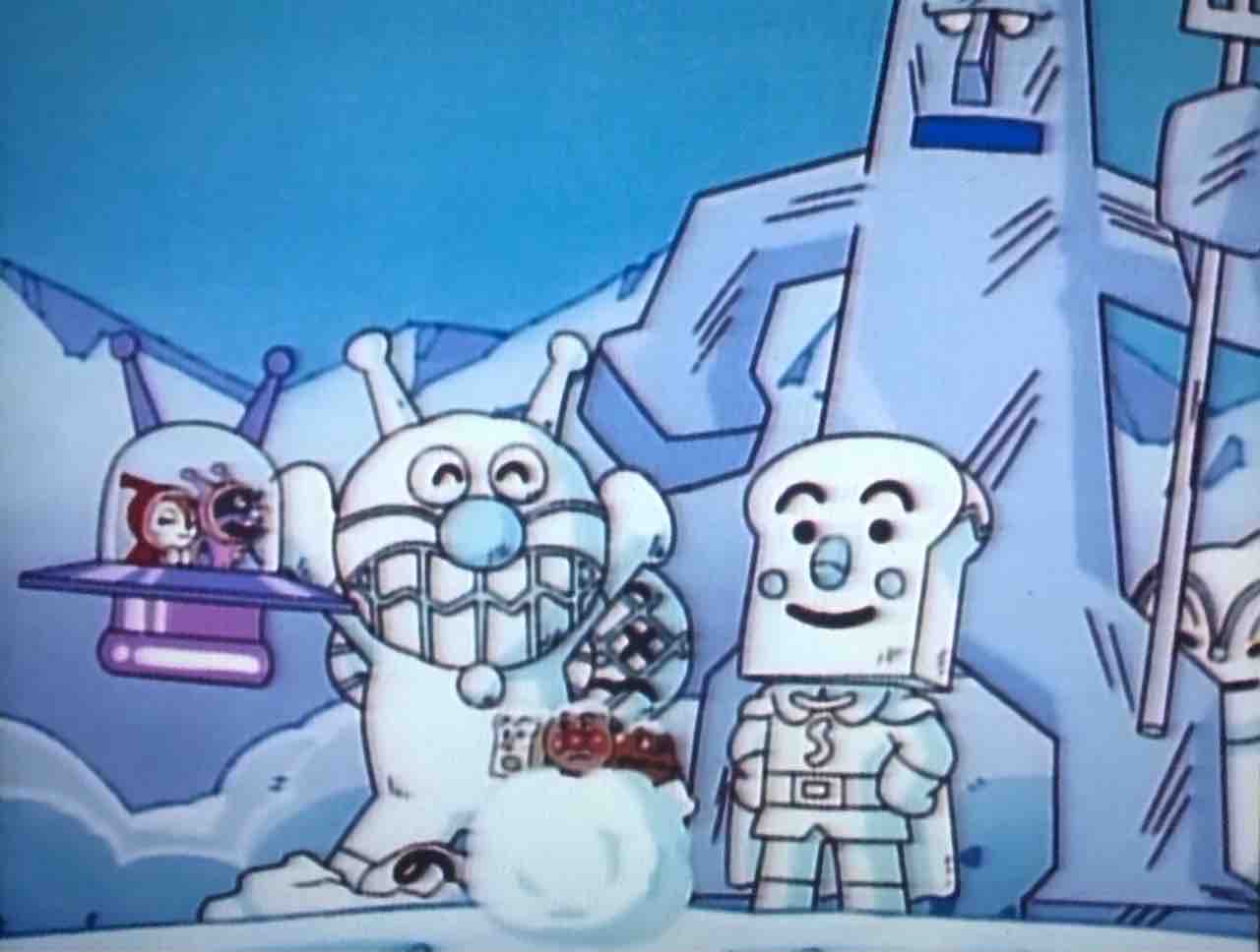 アンパンマンとバイキン雪まつり きゅんたのアンパンマンブログ