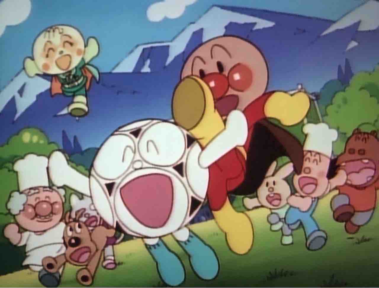 アンパンマンとサッカーぼうや きゅんたのアンパンマンブログ