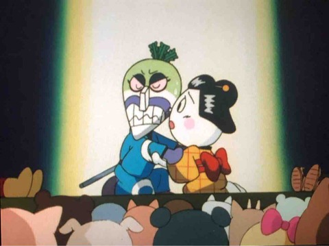 だいこんやくしゃさま1 でんでん一座とだいこん役者 : きゅんたのアンパンマンブログ