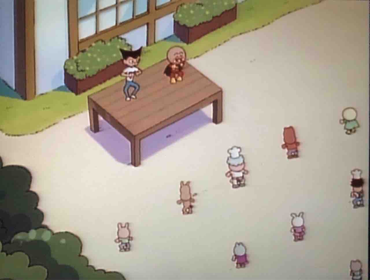 アンパンマンのサンサンたいそう きゅんたのアンパンマンブログ