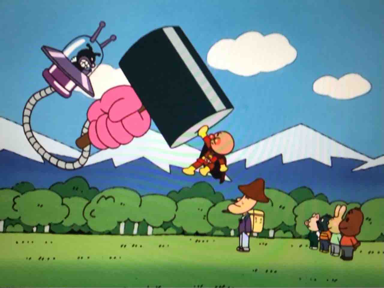 ばいきんまんとしいたけじいさん きゅんたのアンパンマンブログ