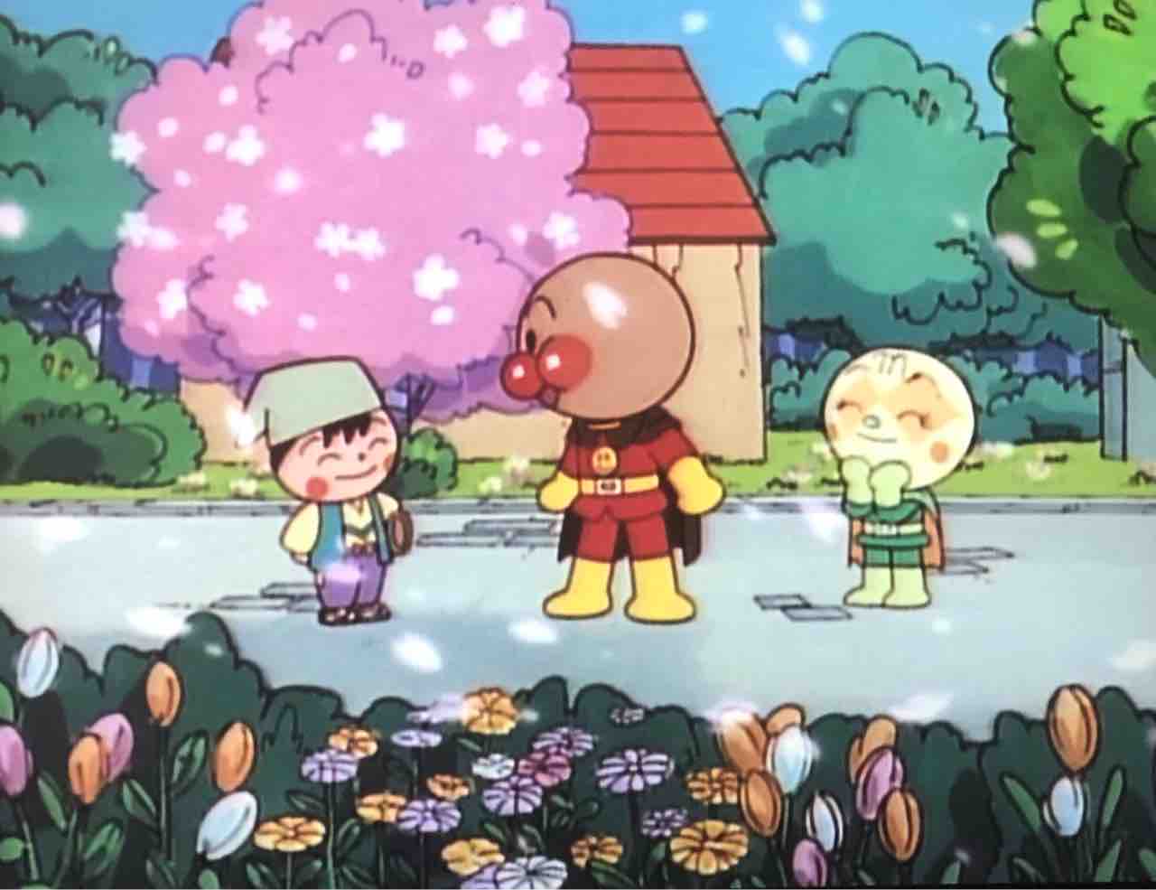 アンパンマンと花咲かぼうや きゅんたのアンパンマンブログ