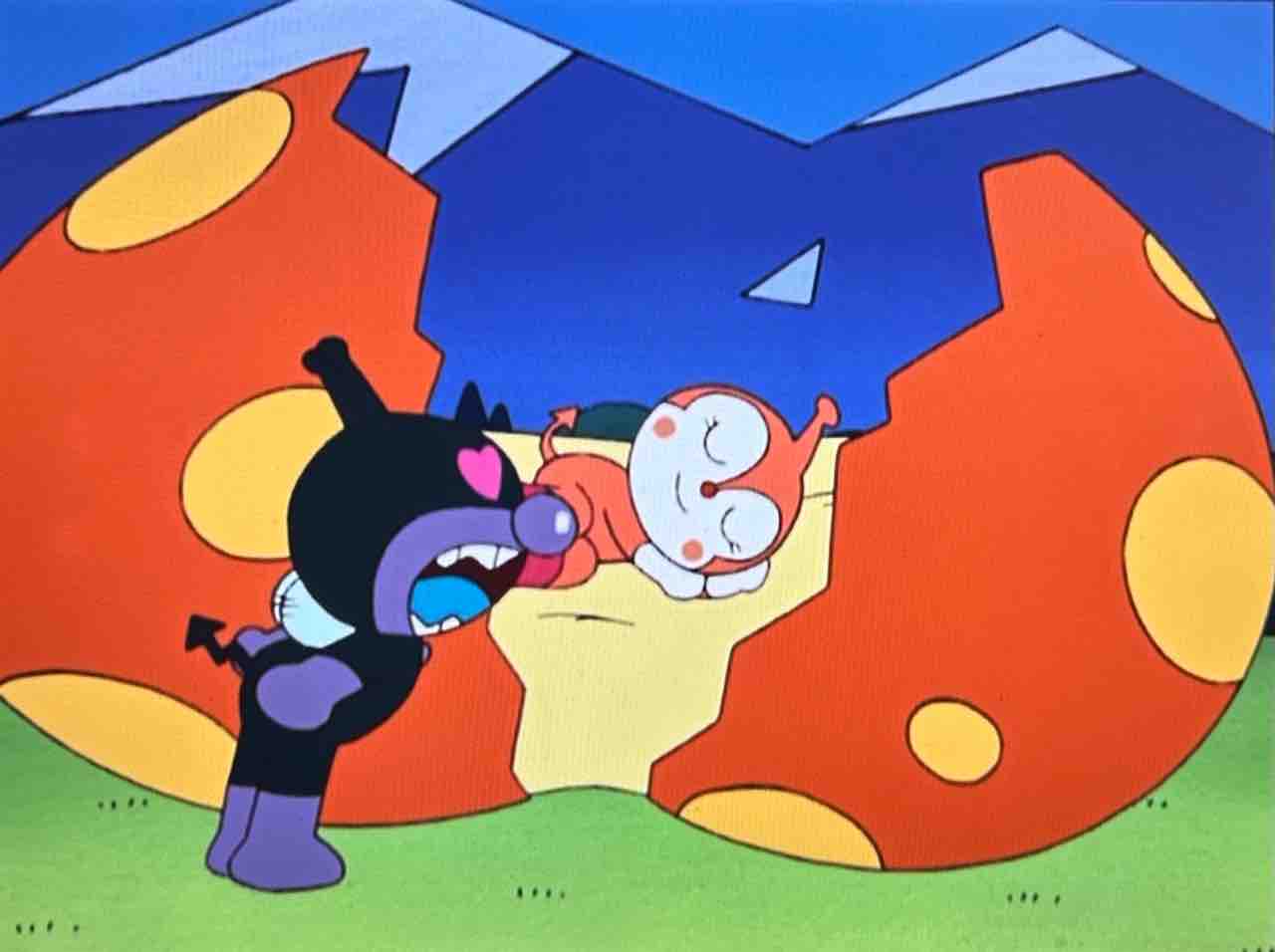 ドキンちゃんとふるどけいさん : きゅんたのアンパンマンブログ