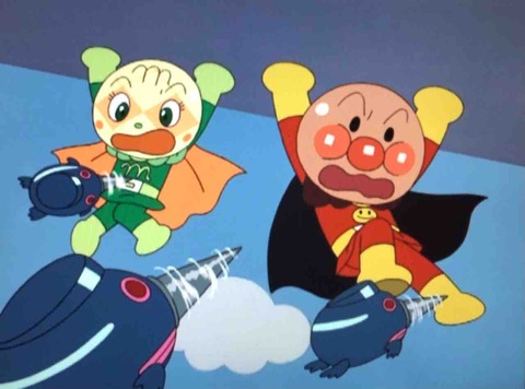 かびるんるんとチビもぐりん : きゅんたのアンパンマンブログ