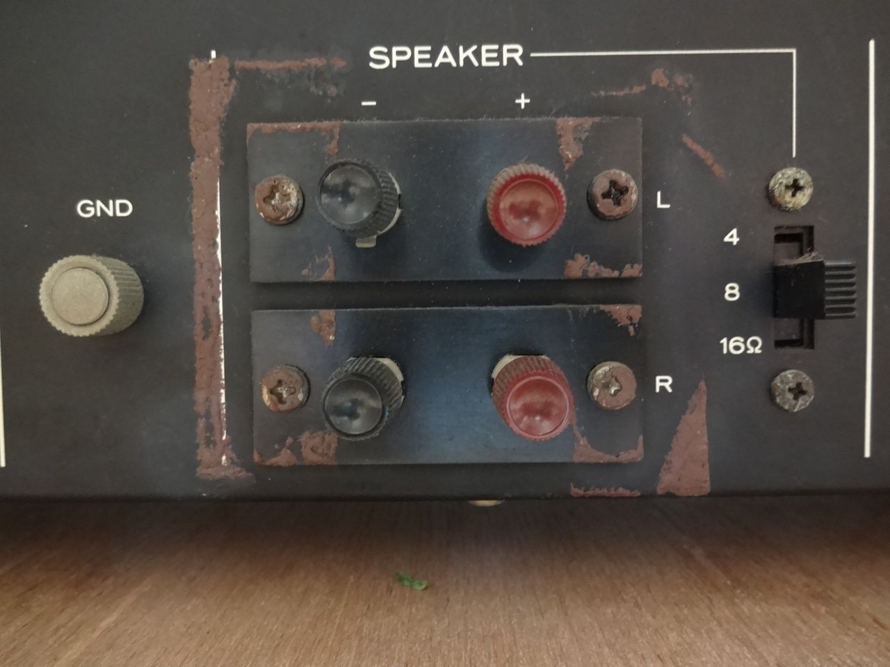 TEAC AP300 PEAK METER UNIT～その2 : モックサウンドのblog