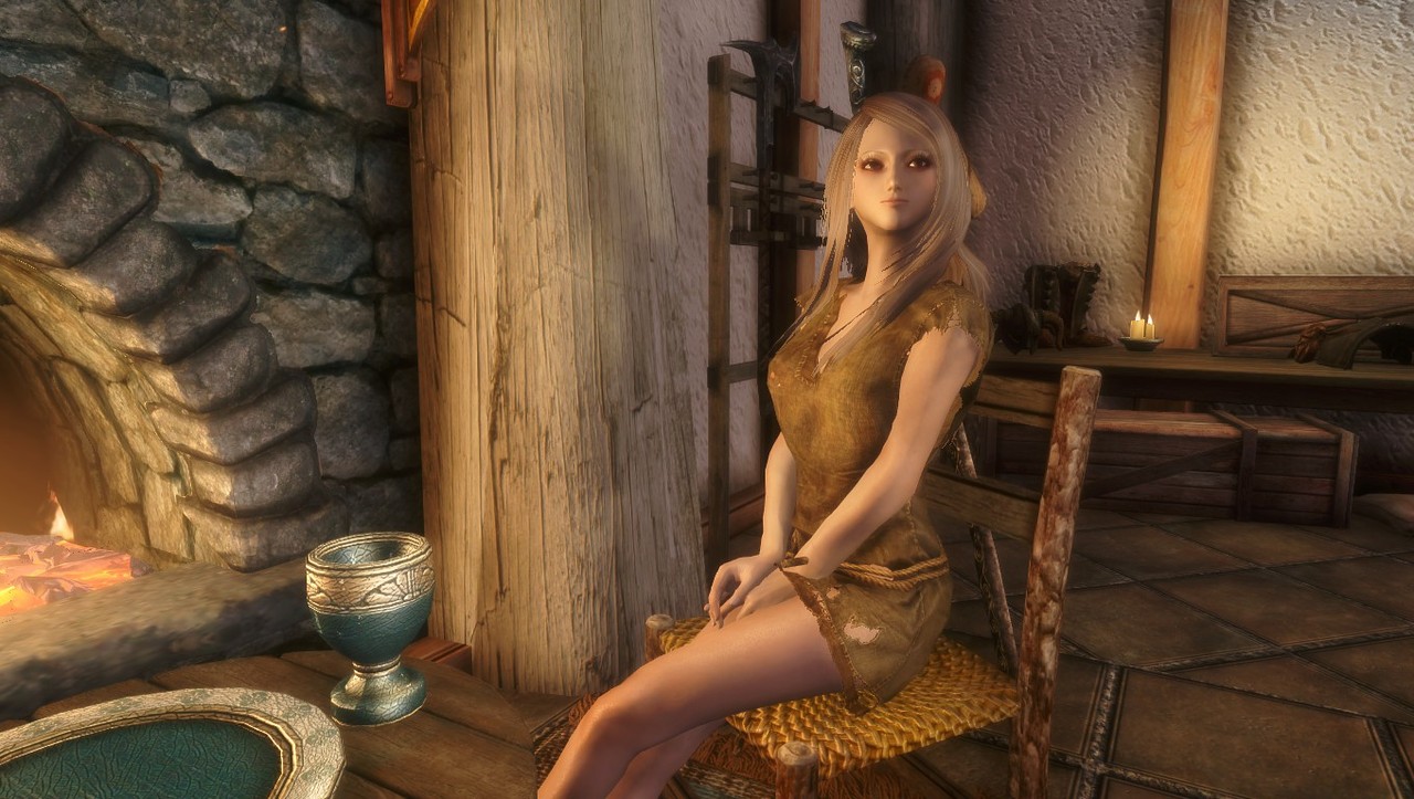 スカイリムオリジナルフォロワー ゲスト らいふぃずふり だむ2号