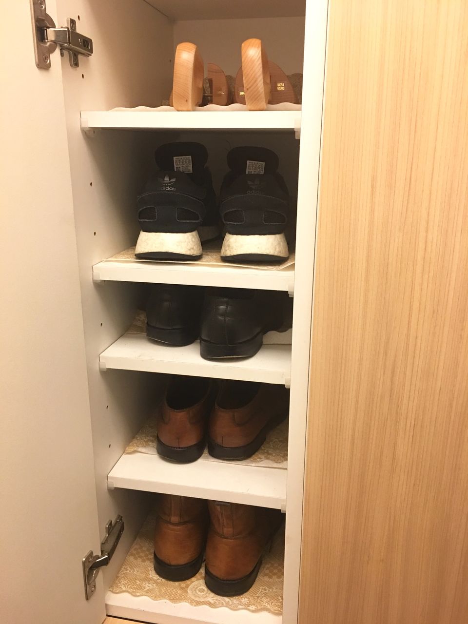 下駄箱の掃除 ニトリ シューズボックス用シートを使ってみました An S日和 気切っ子育児と日々のくらし