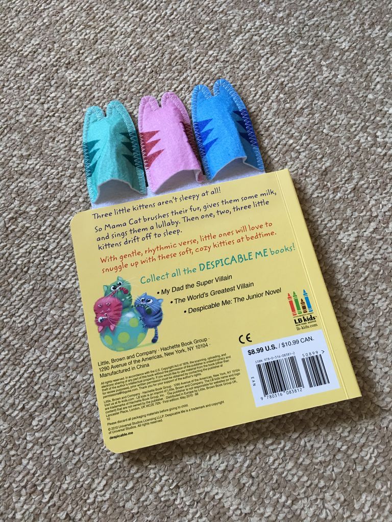 怪盗グルーの月泥棒で グルーが子供たちに読んでいた猫の絵本 An S日和 気切っ子育児と日々のくらし