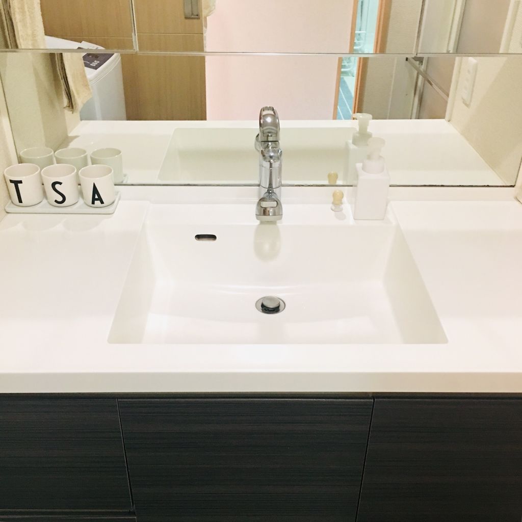 洗面台の鏡裏収納力を ダイソー グッズでup An S日和 気切っ子育児と日々のくらし