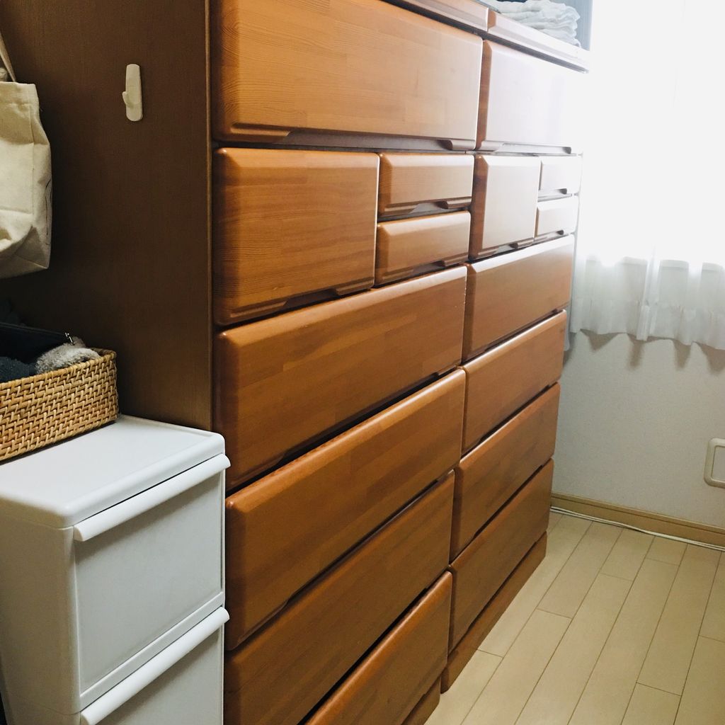 ◆◆◆高級昭和和ダンス◆◆◆断捨離 断捨離でタンスまるごと一つ分空っぽになりました。 : An's日和