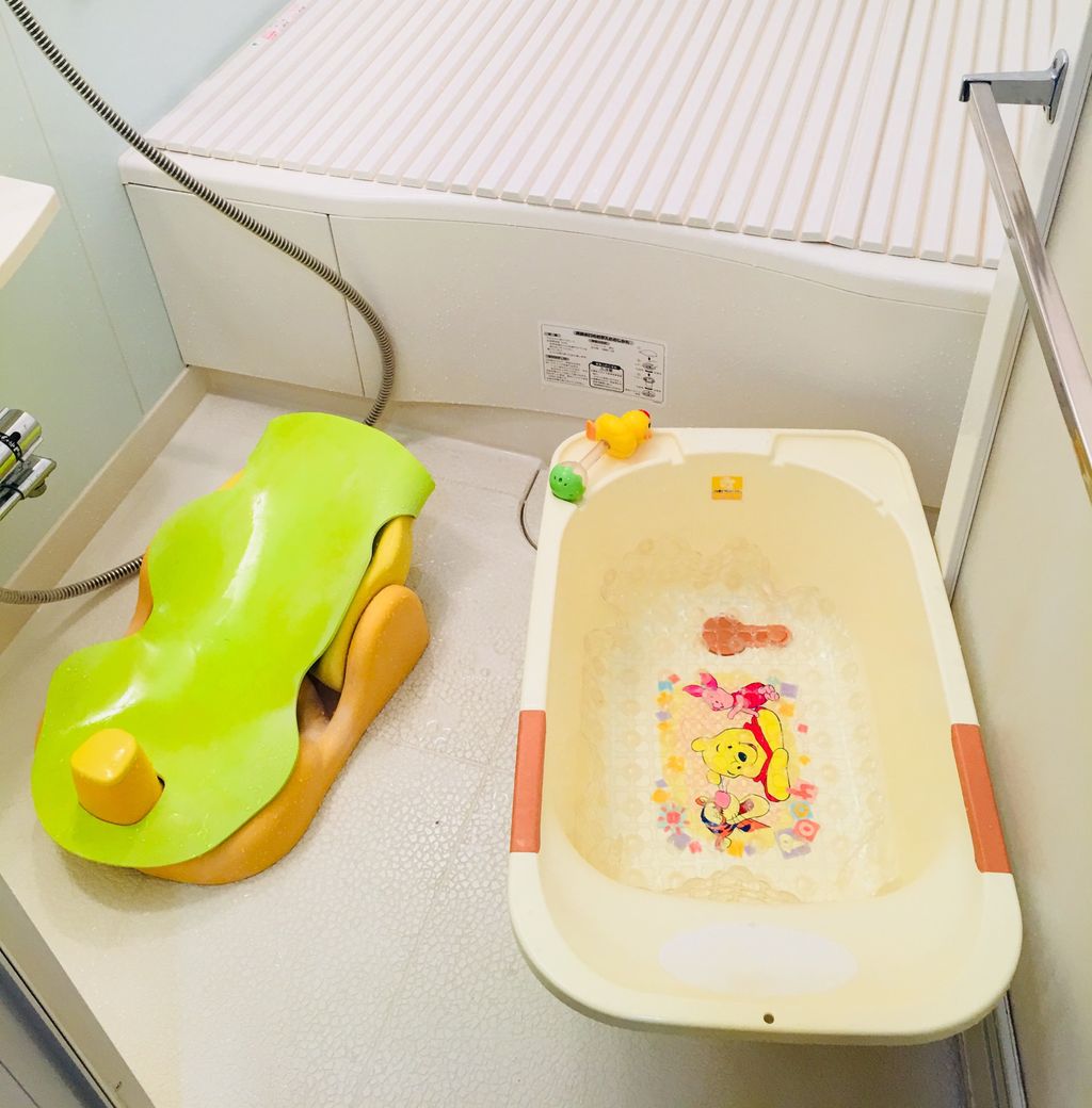 気切っ子のお風呂 Nicu退院から現在 An S日和 気切っ子育児と日々のくらし