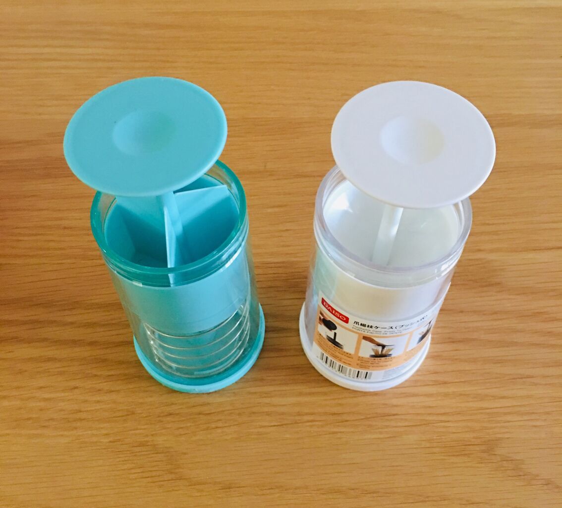 ダイソー プッシュ式爪楊枝ケースが便利 An S日和 気切っ子育児と日々のくらし