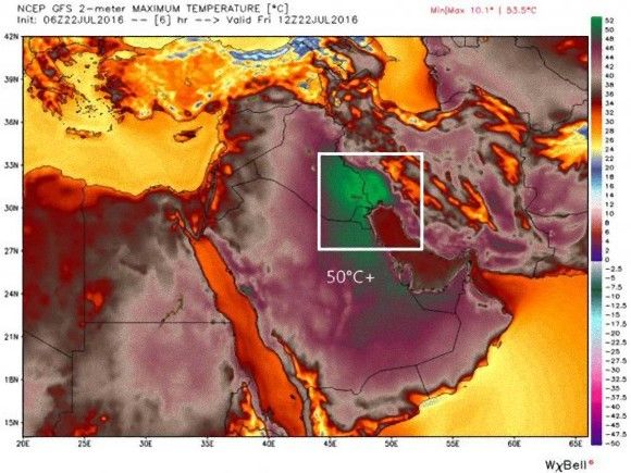世界が暑い。クウェートで54.0℃を記録。暑すぎてガソリン給油キャップを開けたら爆発