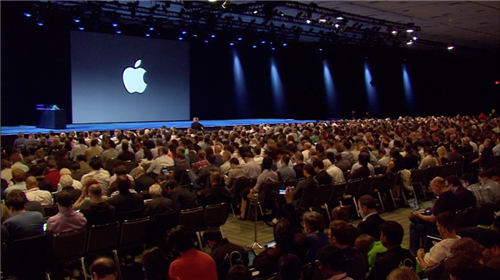 apple wwdc 2013 preshow audience