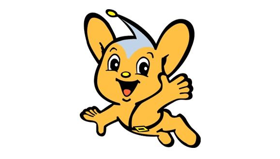 イタリアのピザ屋でピーポくんらしきキャラが目撃される