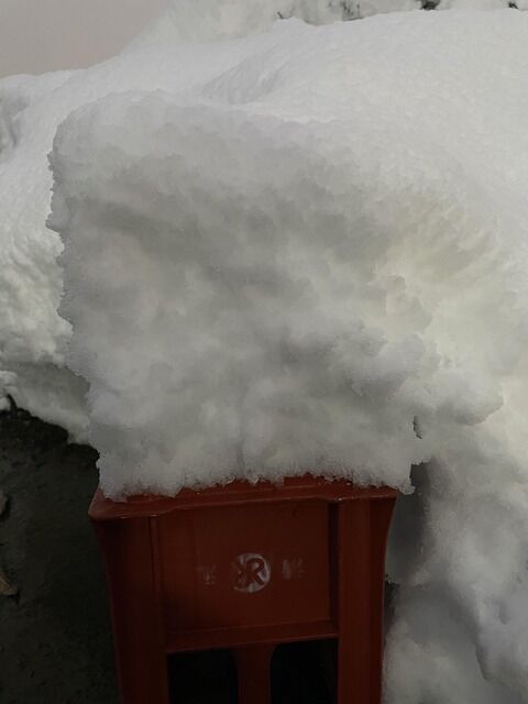 新潟県民ワイ、自宅に積もった雪晒す