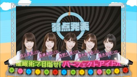 【乃木坂46】秋元×衛藤×西野×橋本×堀に『蜘蛛』が可愛く思える催眠術をかけた結果www【乃木坂工事中】