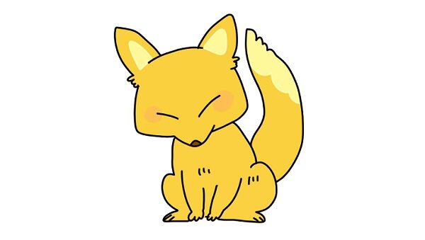 キツネさん、あられもないポーズで剥製にされる