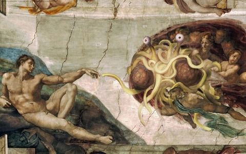【!?】『空飛ぶスパゲティ・モンスター教』、正式な宗教として認められた模様wwwwwwwwwwwwww