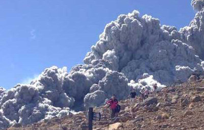 2014年の御嶽山噴火