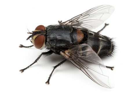 アゲハチョウ ヤドリバエ