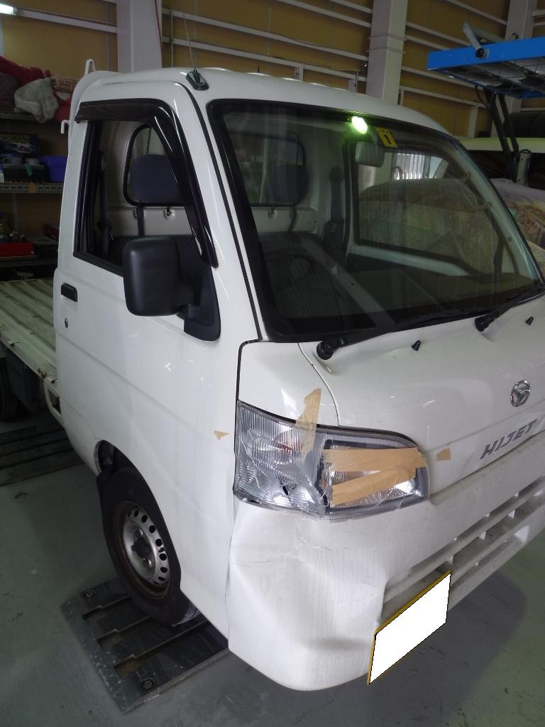 働く車 前部大破ハイゼット修理編 By ボディーショップ マツサカ 自動車 鈑金 塗装 事故修理 保険修理 カスタム ドレスアップ 車検修理 新車中古車販売 こだわりの職人 Bossブログ 働く車 前部大破ハイゼット修理編 By ボディーショップ マツサカ 自動車 鈑金 塗装 事故修理 保険修理 カスタム ドレスアップ 車検修理 新車中古車販売 こだわりの職人 Bossブログ