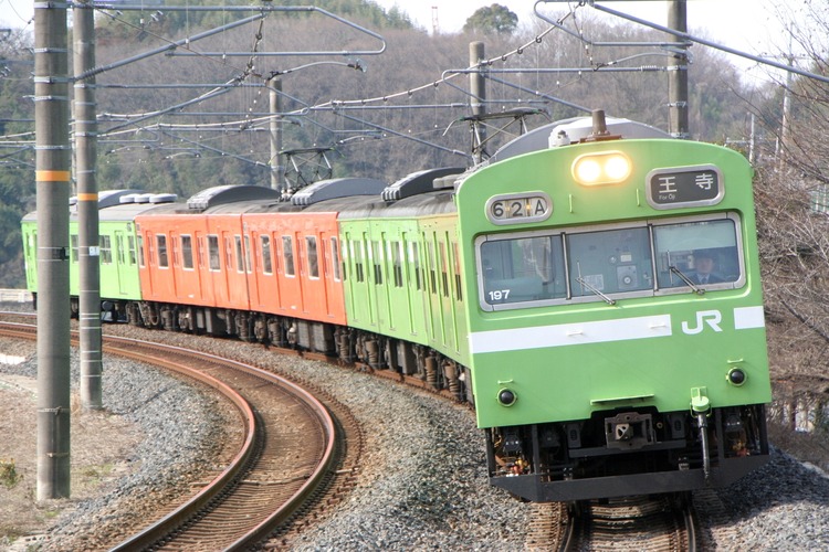 50508 JR103系 関西型 混色 混成 NS618編成 JR 103系 (関西形 混色・混成・NS618編成) 6輛編成セット(動力