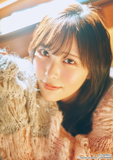 逢田珠里依ヤンマガ水着グラビア