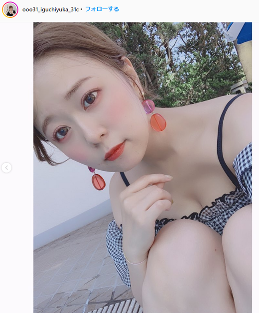 井口裕香ビキニ水着姿