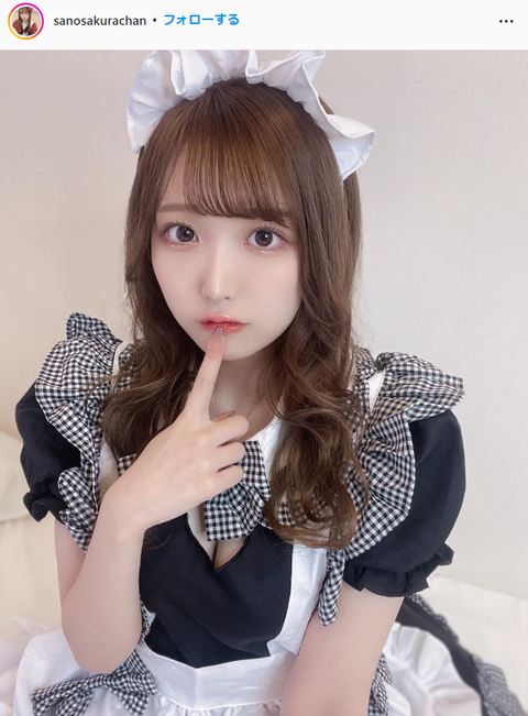 佐野さくらセクシーInstagram