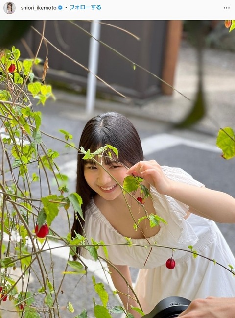 池本しおりFカップ水着グラビア