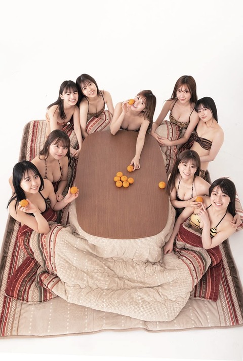 NMB48グラビア選抜の水着グラビア「B.L.T.2022年3月号」