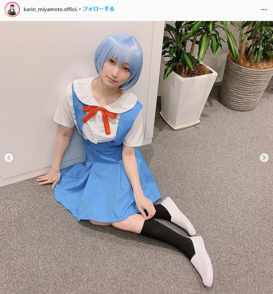 宮本佳林メイドコスプレ (5)