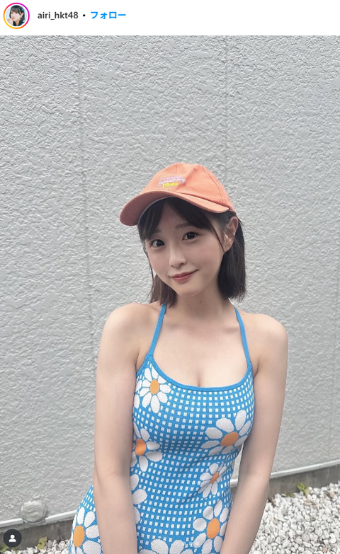 HKT48市村愛里水着グラビア