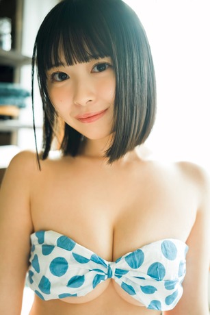 【画像】19歳Gカップの超逸材美少女、下乳を大胆露出してしまうwwwww木村夢叶、水着グラビアの破壊力がヤバすぎる！！！