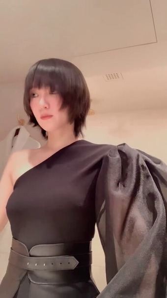 吉岡里帆すっぴんからのメイク (10)