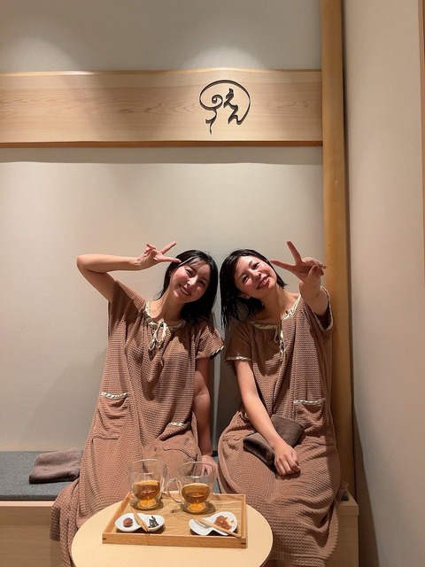 太田江莉奈サウナ水着ショット