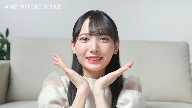 ≠ME鈴木瞳美すっぴんから完成まで (11)