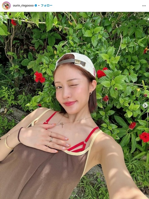 王林プライベート水着姿